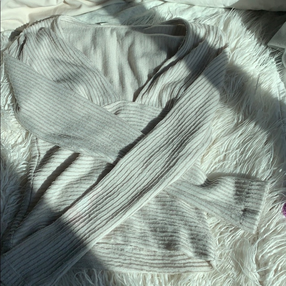 FREE PEOPLE deep U neck